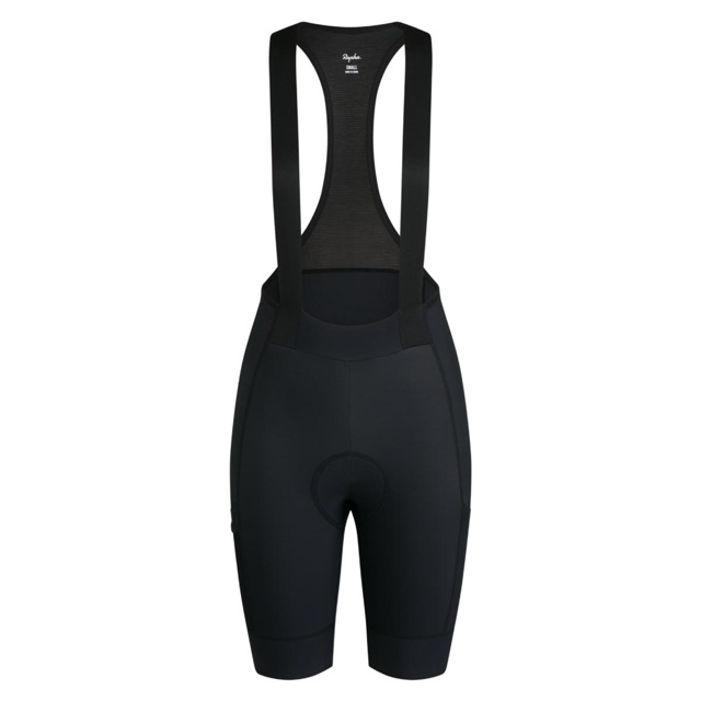Rapha Women Brevet Element Cargo Bib Shorts Cykelbyxor Dam Black/White