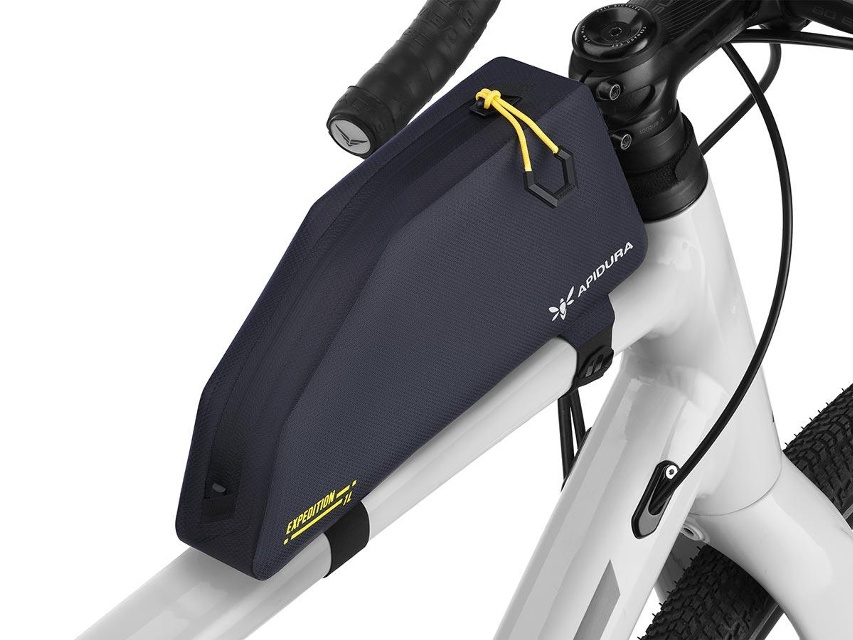 Apidura Expedition Top Tube Pack 1L Ramväska Black