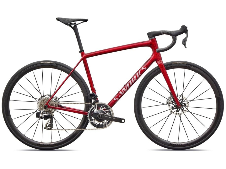 Specialized S-Works Aethos 2 SRAM Red AXS Racercykel Sandstone Metallic Base i gruppen REA / Rea - Cykel / Rea - Racercykel hos CykelCity (10358)