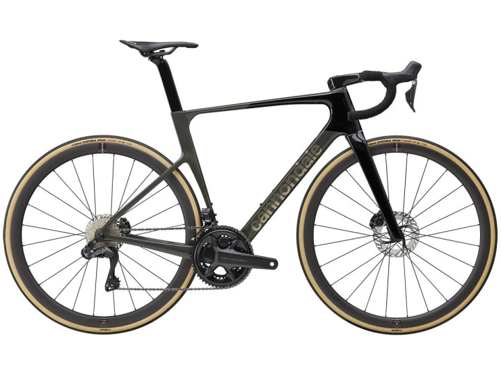 Cannondale SuperSix EVO 1 SL Hi-Mod Gen 5 Ultegra Di2 Racercykel Matte Black i gruppen Cyklar / Racercykel hos CykelCity (10432)