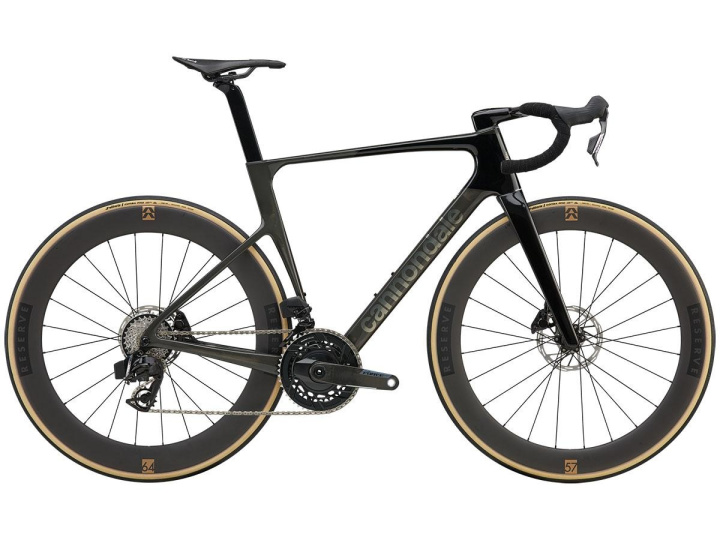 Cannondale SuperSix EVO 1 Hi-Mod Gen 5 Force AXS Racercykel Matte Black i gruppen Cyklar / Racercykel hos CykelCity (10437)