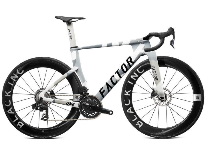Factor ONE SRAM Force AXS Racercykel Nimbus Grey i gruppen Cyklar / Racercykel hos CykelCity (10549)