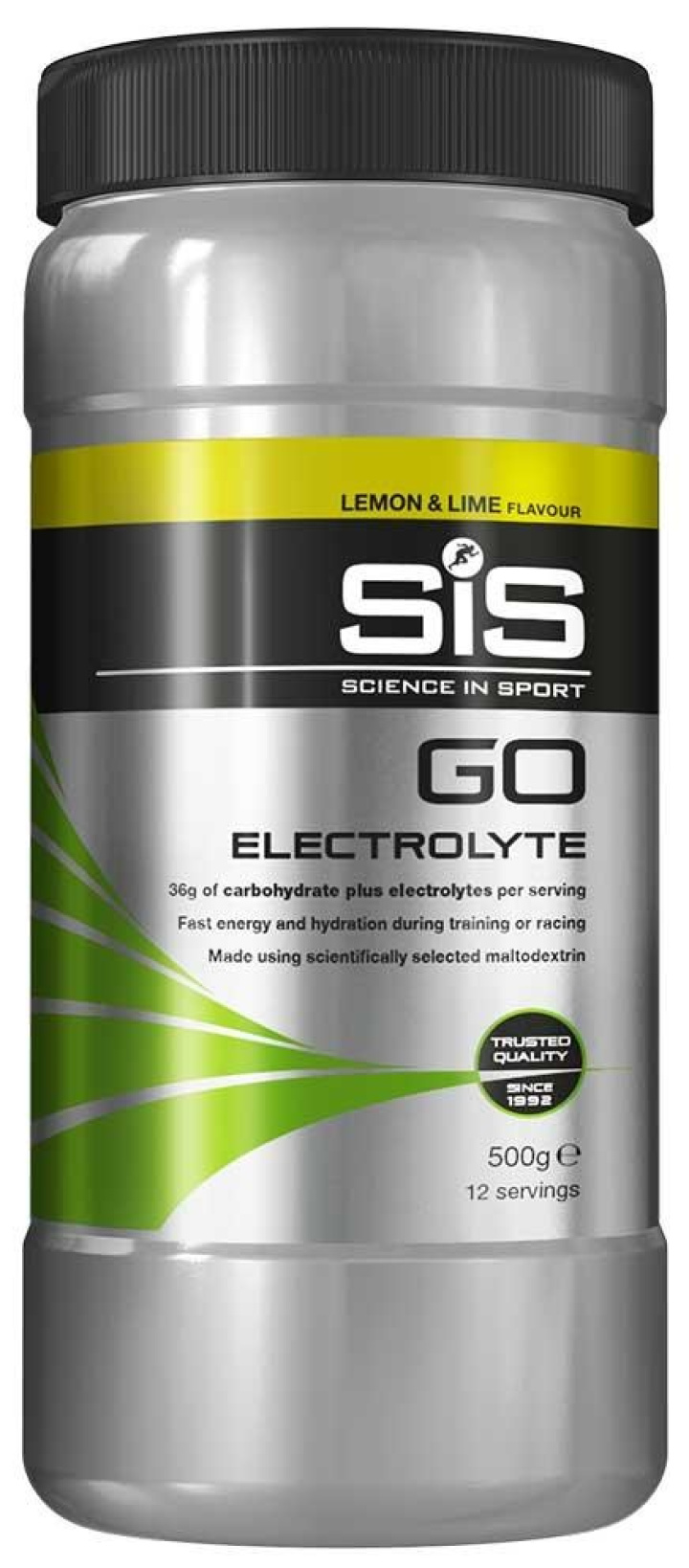 SiS Go Electrolyte Citron/lime Sportdryck 500g i gruppen Energi / Dryck hos CykelCity (23025)
