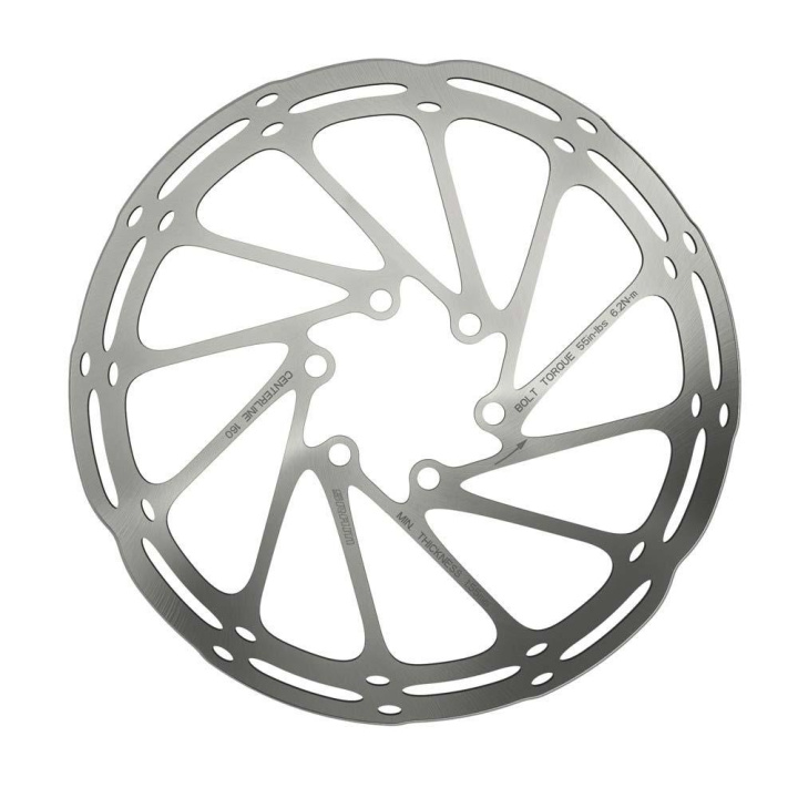 SRAM Centerline 160mm 6-bult Bromsskiva i gruppen Komponenter / Bromsar / Bromsskivor hos CykelCity (32103)