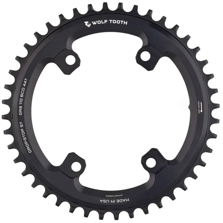 Wolf Tooth 110 BCD 46t 4-bults Shimano GRX Klinga i gruppen Komponenter / Klingor / Gravelklingor hos CykelCity (47743)