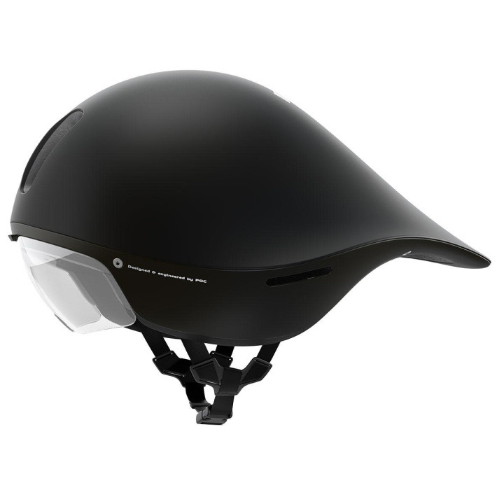 POC Tempor Time Trail Tempohjälm Black Matt i gruppen Kläder/skor/hjälm / Hjälmar / Triathlon/Tempo hjälmar hos CykelCity (48101)