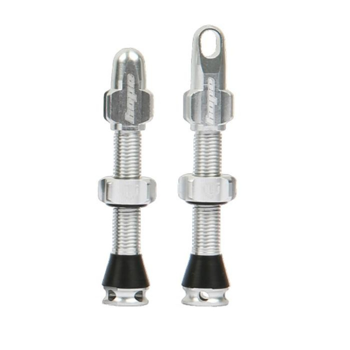 Hope Tubeless Valve Ventiler 60mm Silver i gruppen Komponenter / Hjul / Hjultillbehör hos CykelCity (49754)
