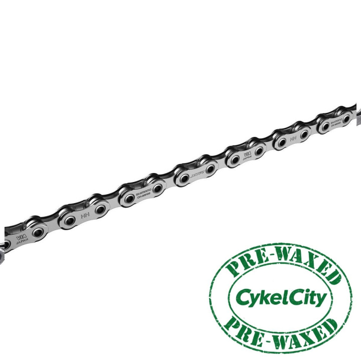 Pre-Waxed Shimano M9100 Dura Ace/XTR Kedja 12d Vaxad i gruppen Komponenter / Kedjor / 12-delat hos CykelCity (56323)