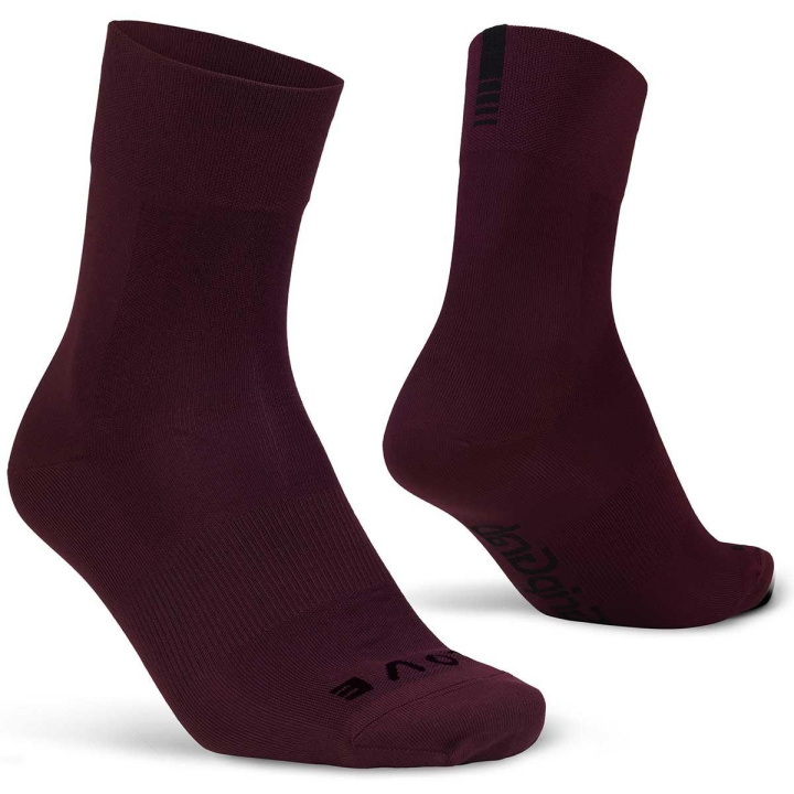 GripGrab Lightweight SL Socks Strumpor Dark Red i gruppen Nyheter hos CykelCity (7816)
