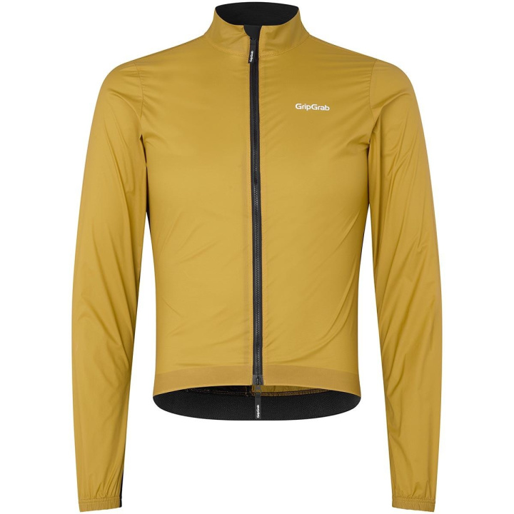 GripGrab PACR Windproof Lightweight Jacket Vindjacka Mustard Yellow i gruppen REA / Rea - Kläder / Rea - Västar/Jackor hos CykelCity (9319)