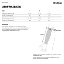 GripGrab UPF 50+ UV Protect Arm Sleeves Black