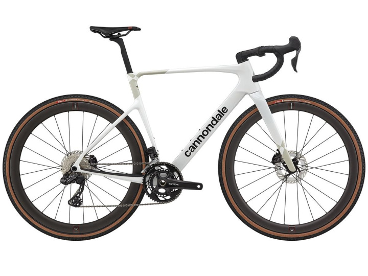 Cannondale SuperX 2 Carbon GRX 825 Di2 2x12 Gravelcykel Cashmere i gruppen REA / Rea - Cykel / Rea - Cross/gravelcyklar hos CykelCity (9388)